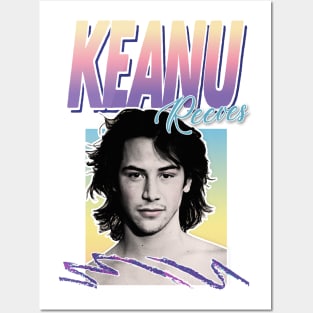 Keanu Reeves 90s Styled Aesthetic Design Posters and Art